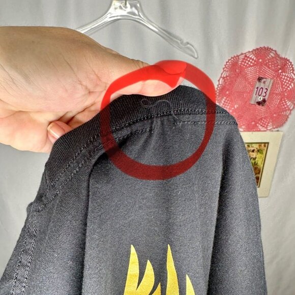 Valhalla Java Black & Gold T-Shirt Large - Picture 5 of 5